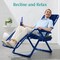 Best Choice Products Monochromatic Zero Gravity Chair, Folding Patio Recliner w/Side Tray, Headrest